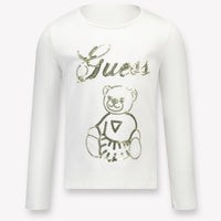 Guess Enfant Filles T-shirt Blanc
