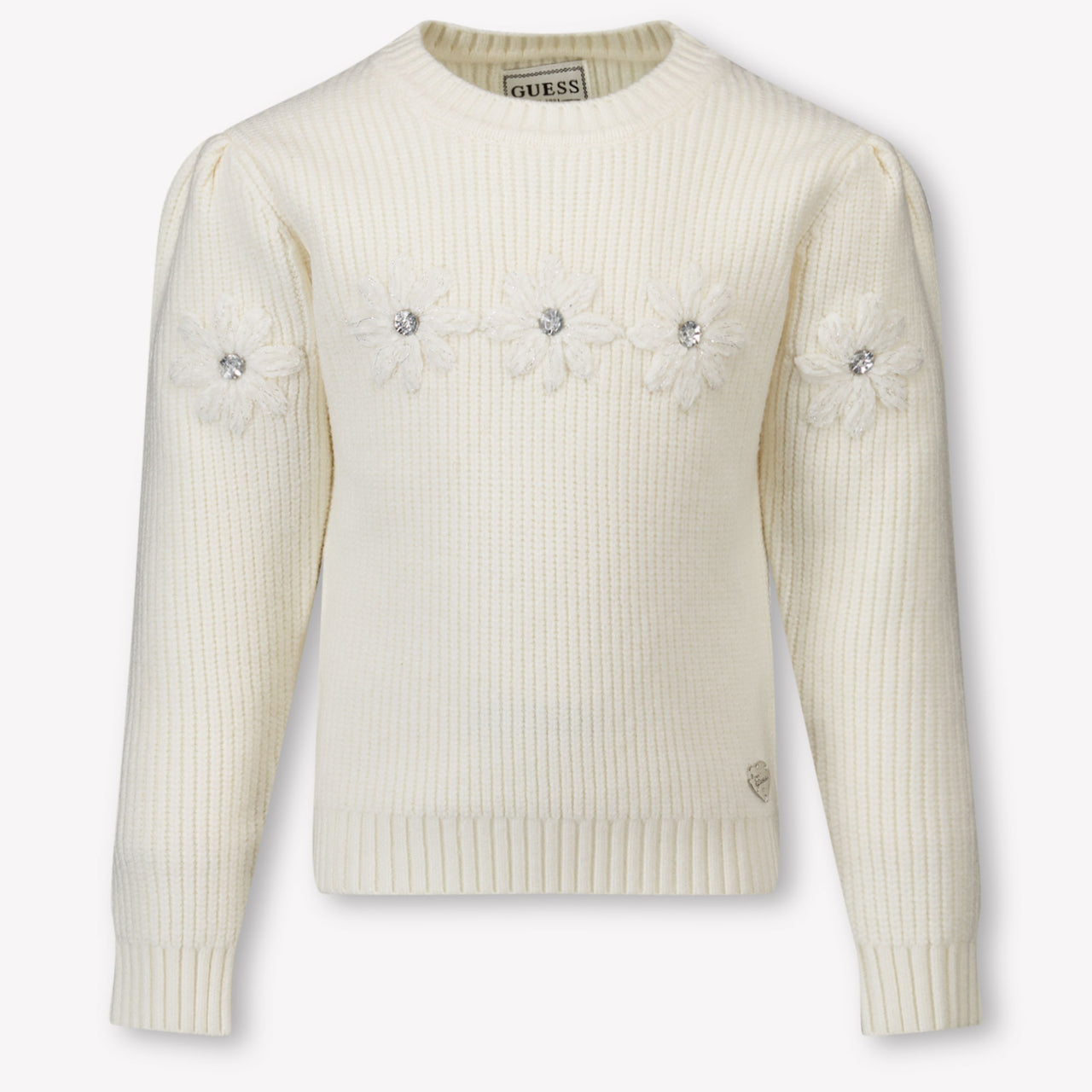 Guess Enfant Filles Pull dans le blanc off
