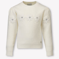 Guess Enfant Filles Pull dans le blanc off