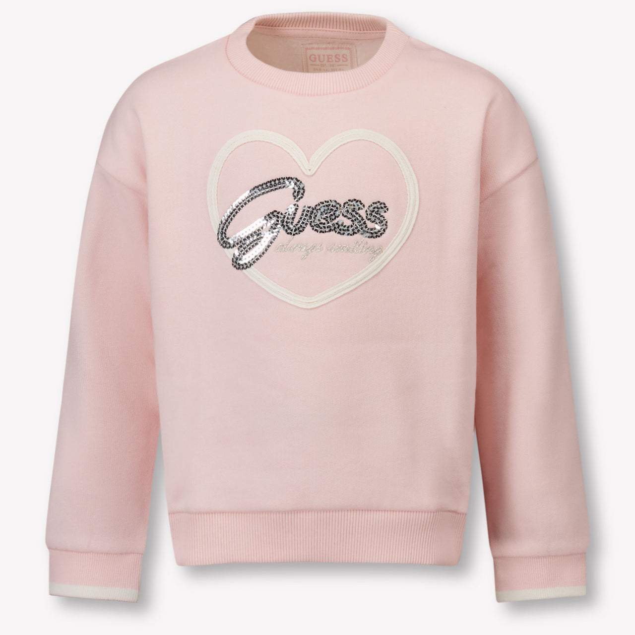 Guess Enfant Filles Pull Rose