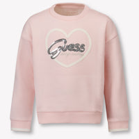 Guess Enfant Filles Pull Rose