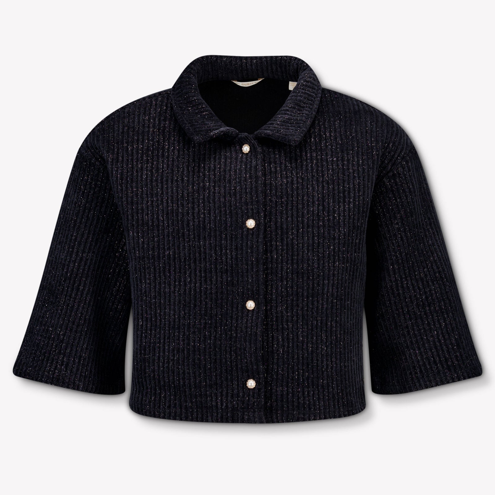 Guess Niño Chicas Polo Negro