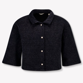 Guess Niño Chicas Polo Negro