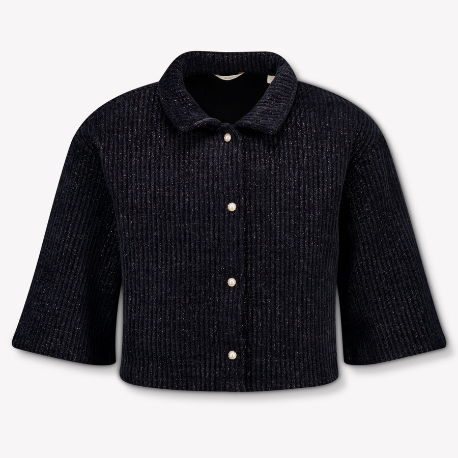 Guess Enfant Filles Polo Noir