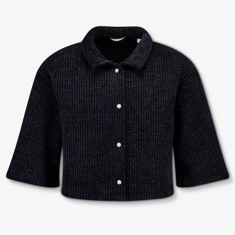 Guess Niño Chicas Polo Negro