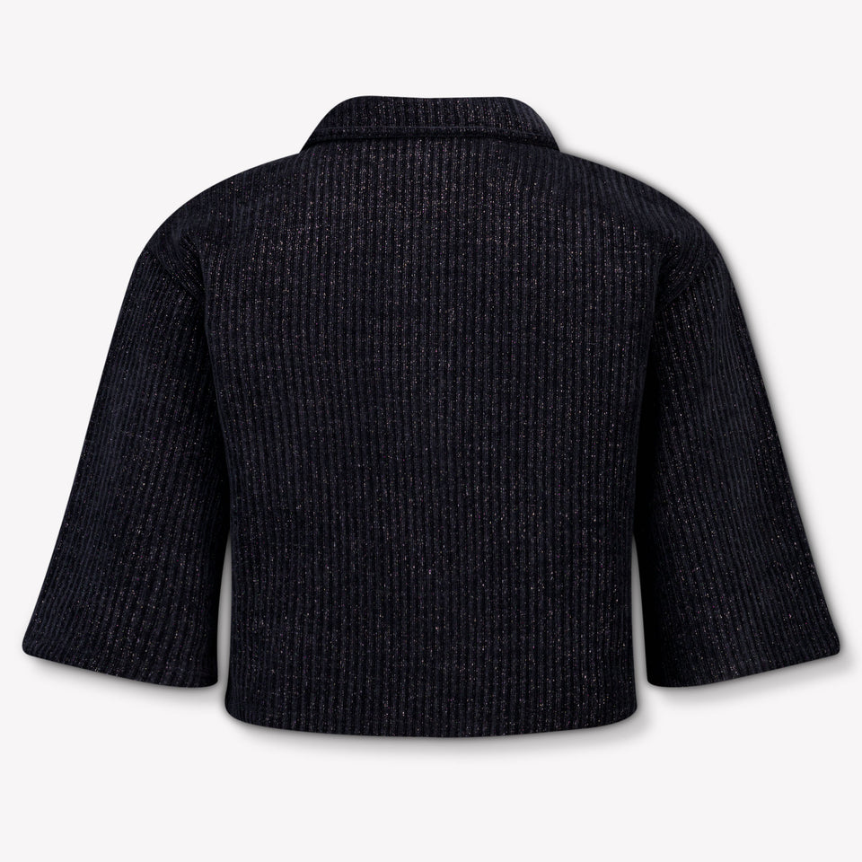 Guess Niño Chicas Polo Negro