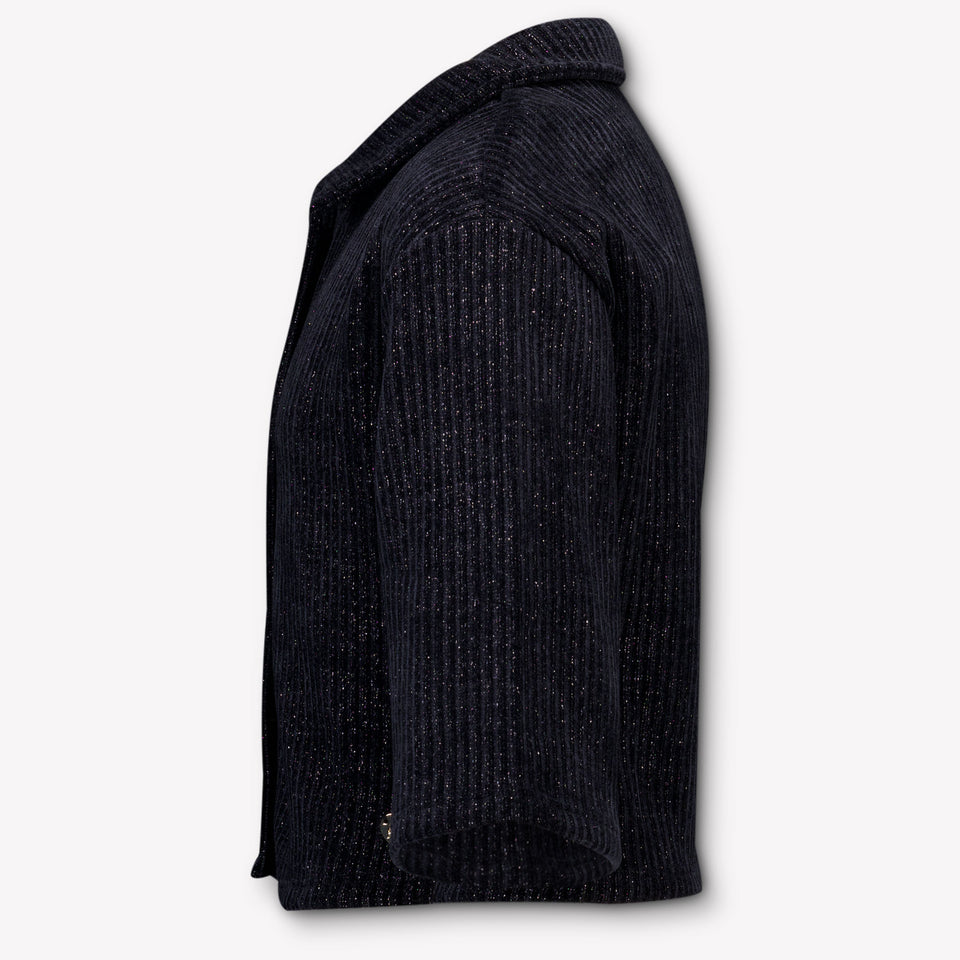 Guess Niño Chicas Polo Negro