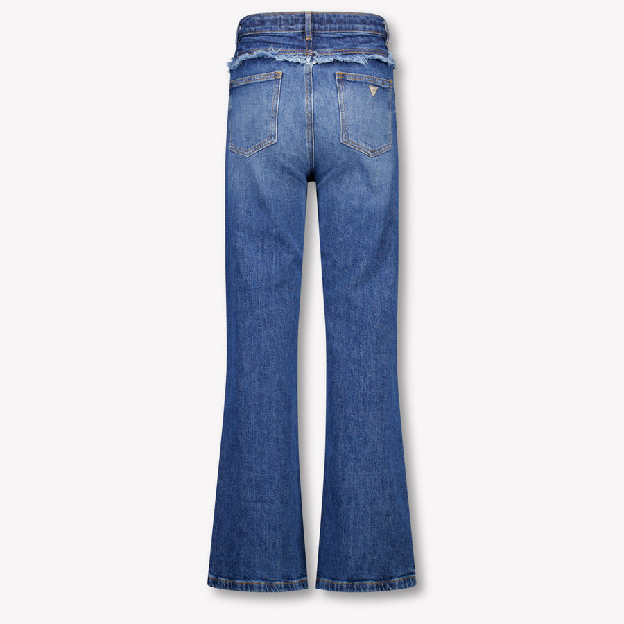 Guess Enfant Filles Jeans Bleu