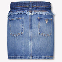 Guess Enfant Filles Jupe Bleu