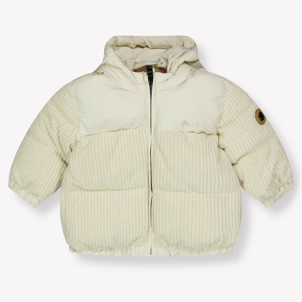 Boss Bébé Garçons Veste d'hiver en blanc