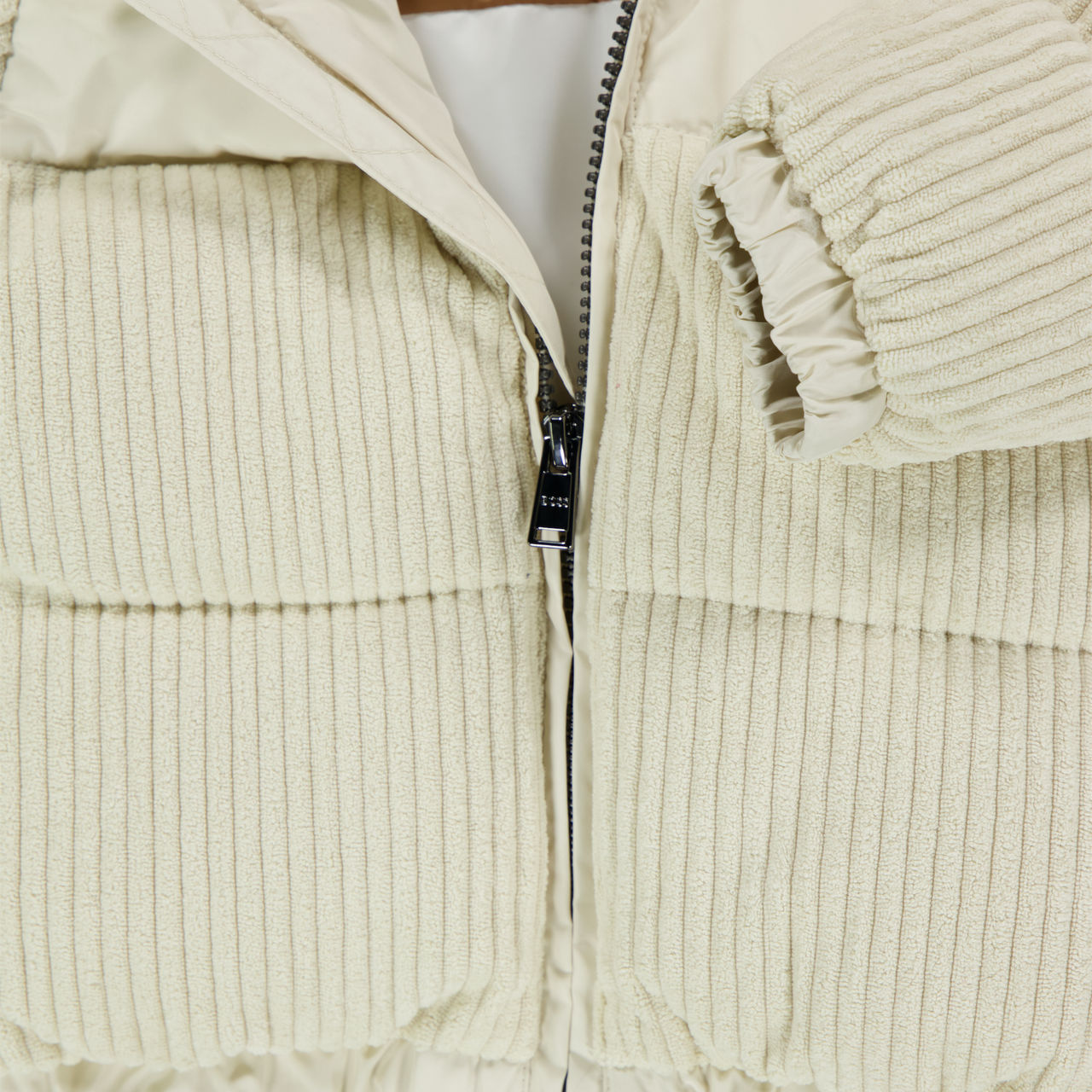 Boss Bébé Garçons Veste d'hiver en blanc
