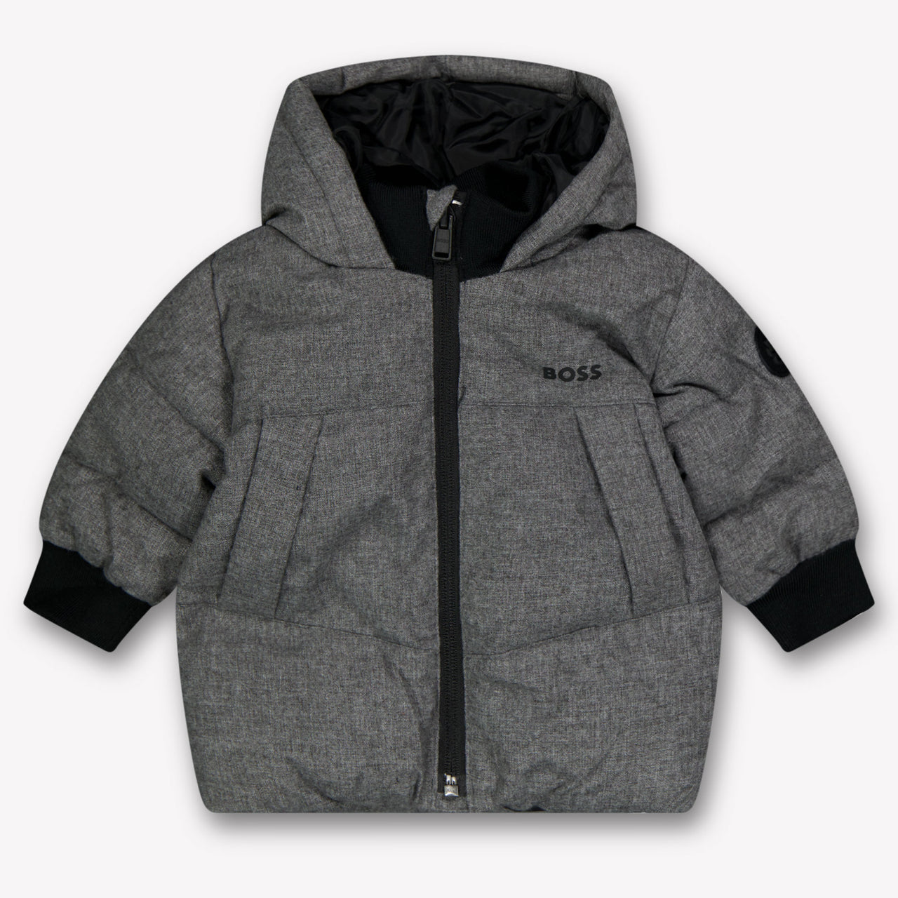 Boss Bébé Garçons Veste d'hiver Gris
