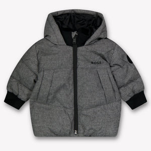 Boss Bébé Garçons Veste d'hiver Gris
