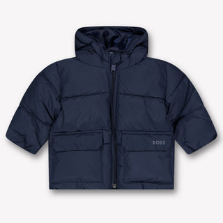 Boss Bambino Ragazzi Giacca invernale Navy