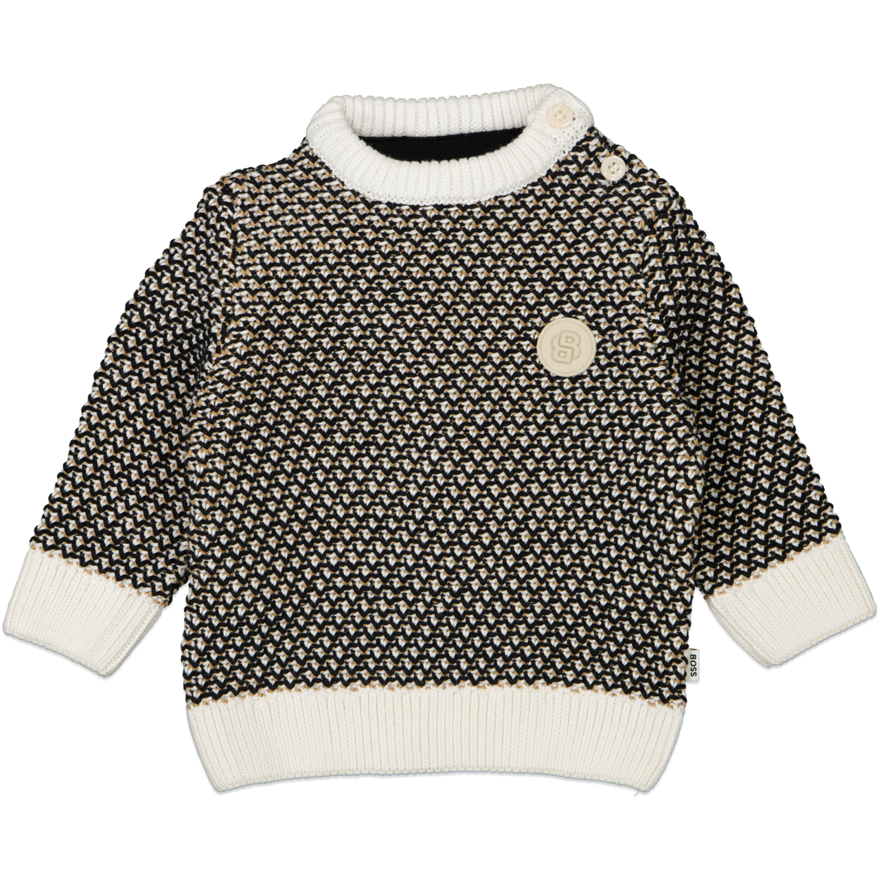 Boss Bébé Garçons Pull Noir