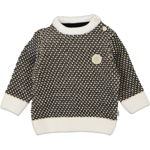 Boss Bébé Garçons Pull Noir
