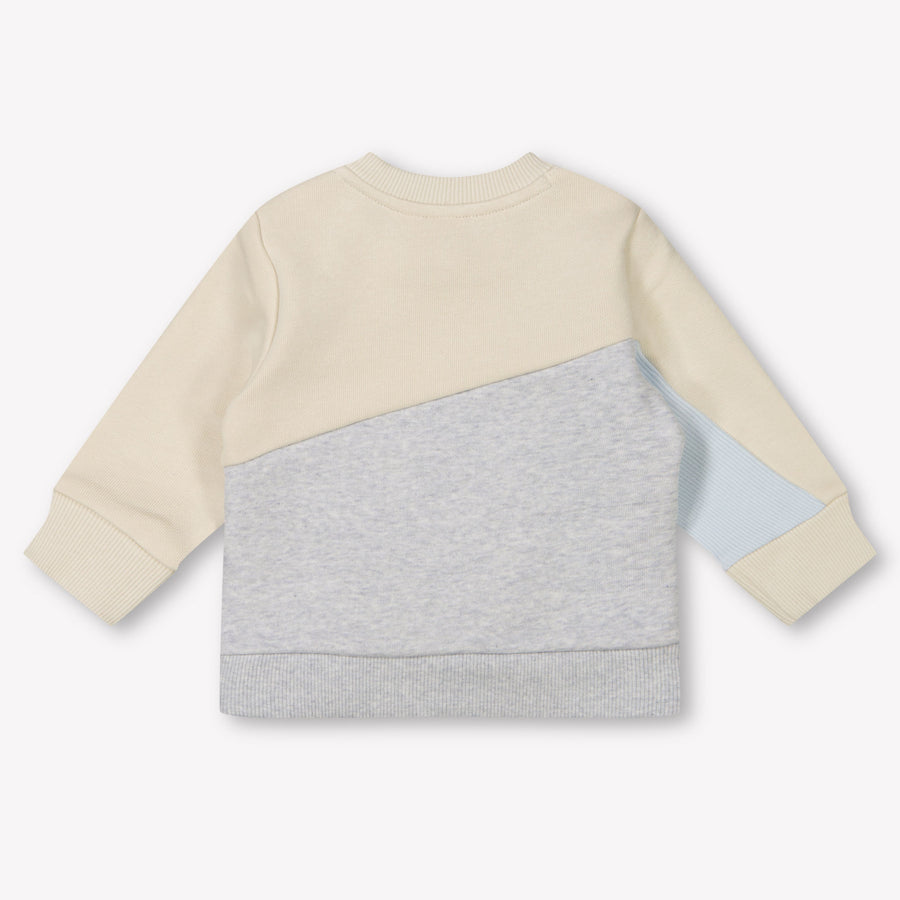 Boss Bébé Garçons Pull Bleu Clair