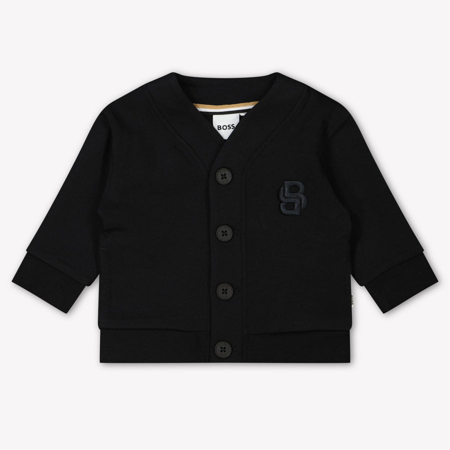 Boss Bébé Garçons Gilet Noir