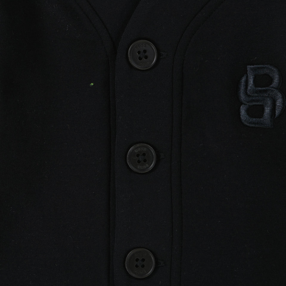 Boss Baby Jungen Weste Schwarz