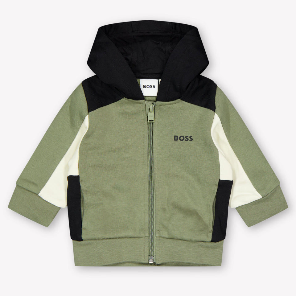 Boss Bébé Garçons Gilet Armée