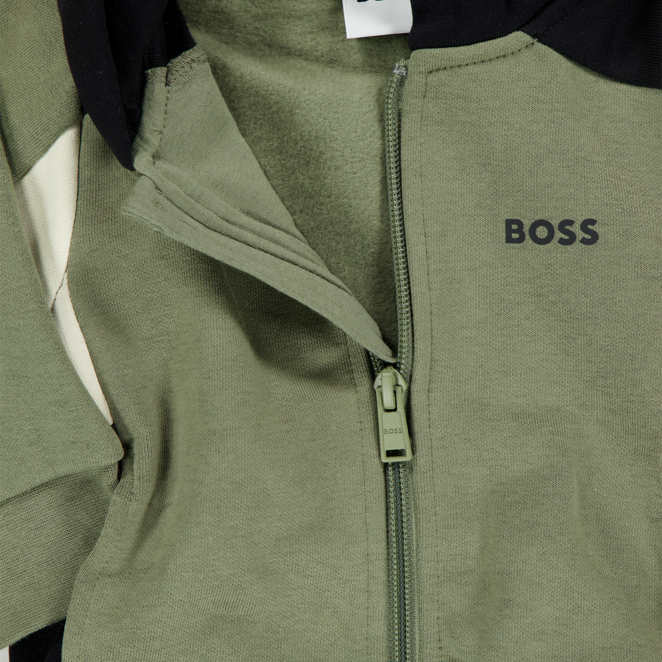 Boss Bébé Garçons Gilet Armée