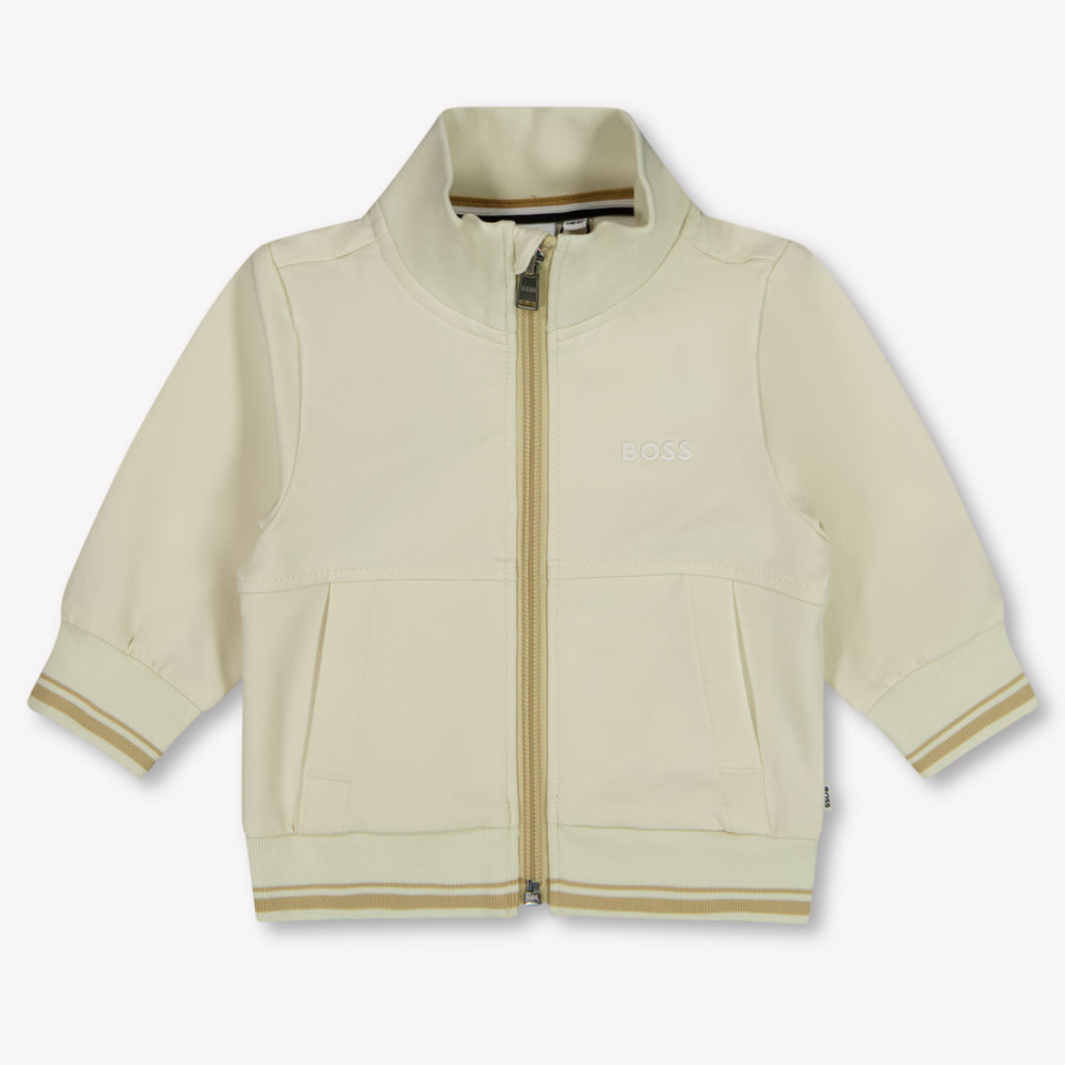 Boss Baby Boys Cardigan Offwhite