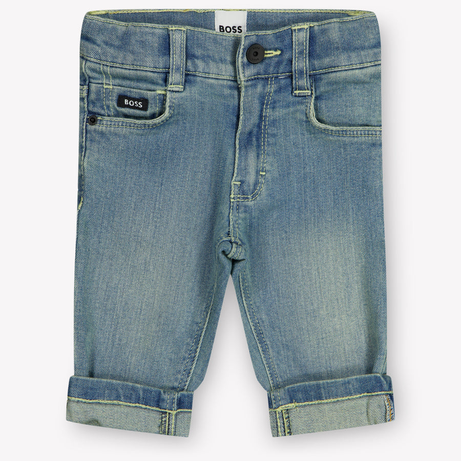 Boss Bébé Garçons Jeans Bleu Clair