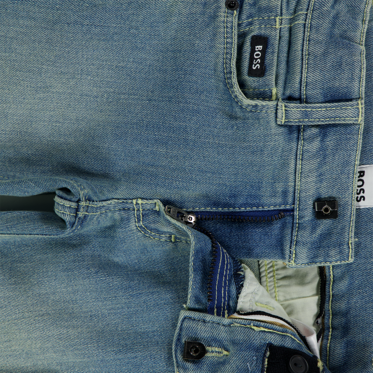 Boss Bébé Garçons Jeans Bleu Clair