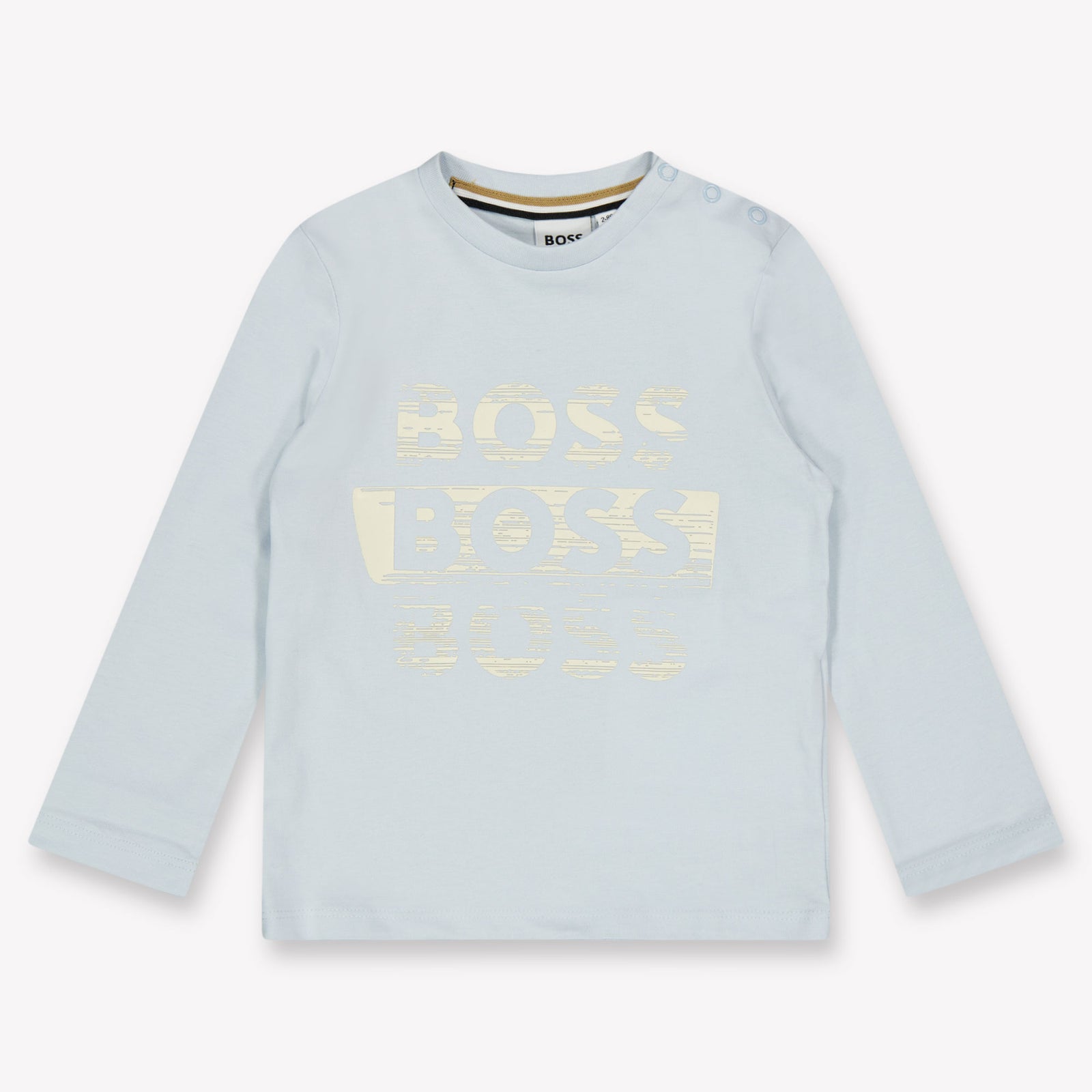 Boss Bébé Garçons T-shirt Bleu Clair