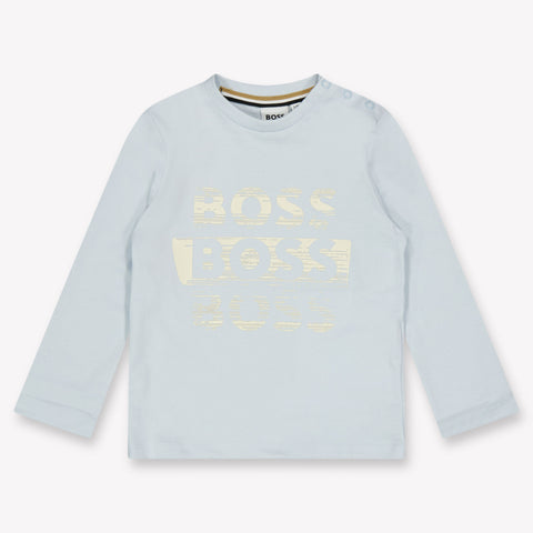 Boss Bambino Ragazzi Maglietta dentro Azzurro