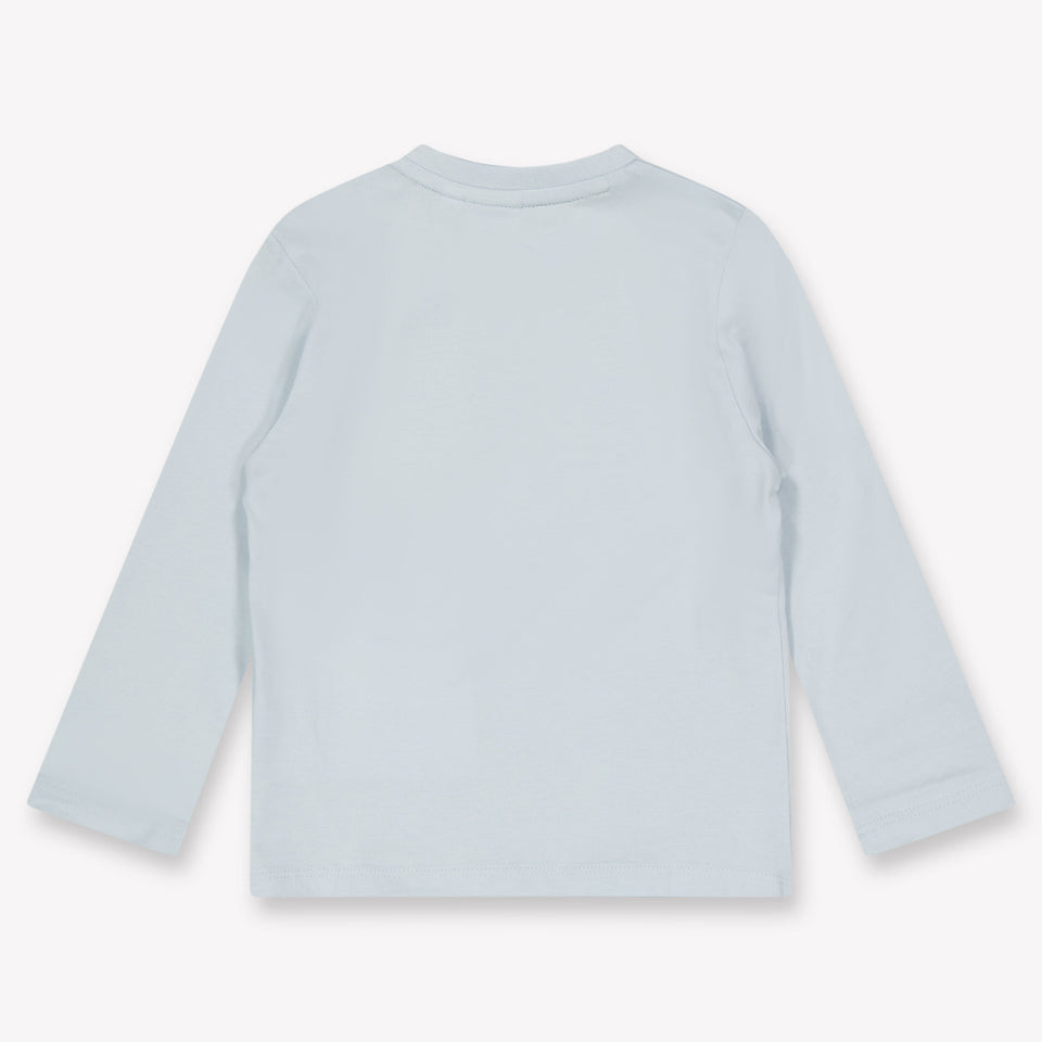 Boss Bébé Garçons T-shirt Bleu Clair