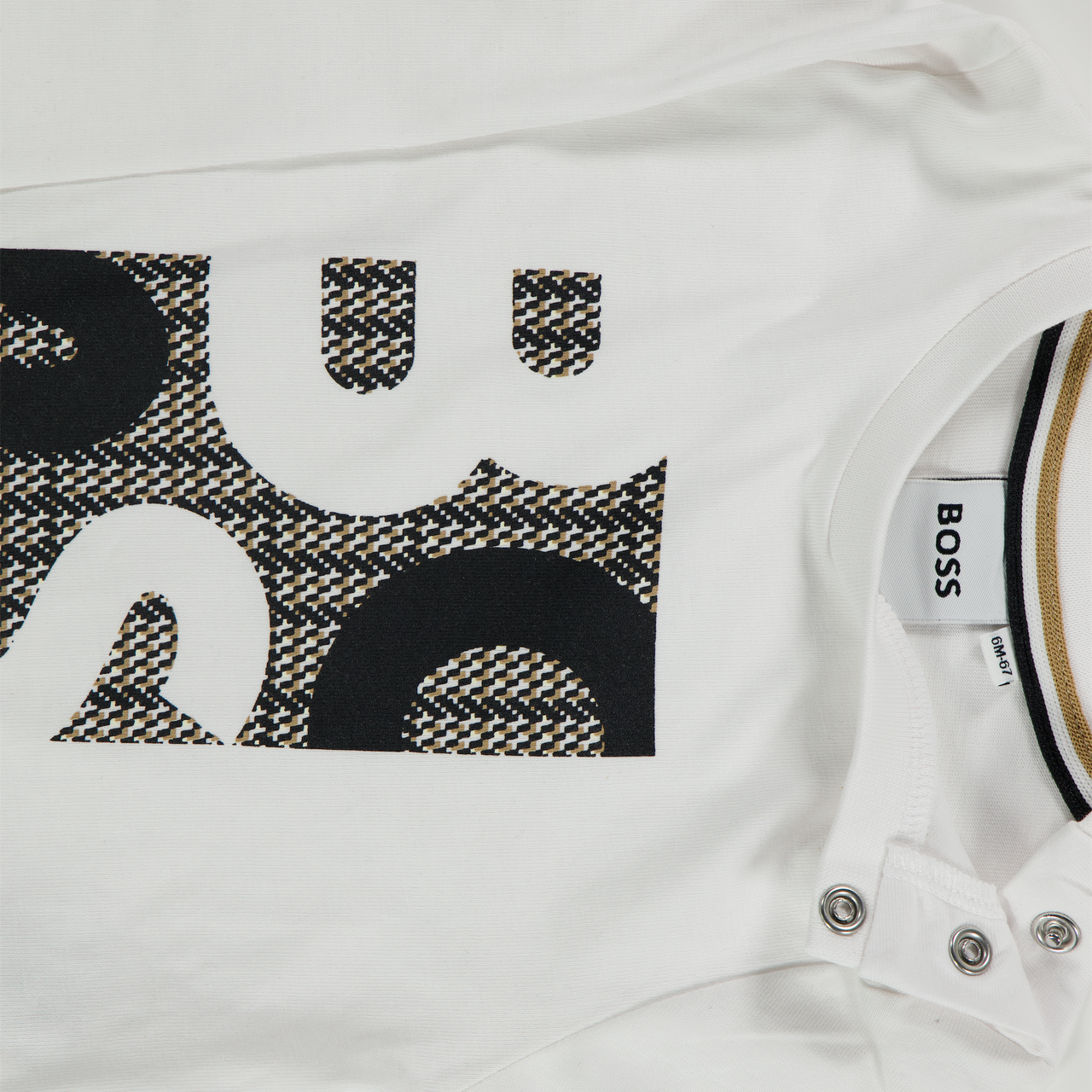 Boss Bébé Garçons T-shirt Blanc