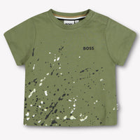 Boss Bambino Ragazzi Maglietta dentro Esercito