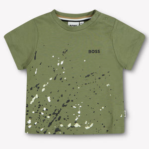 Boss Bambino Ragazzi Maglietta dentro Esercito