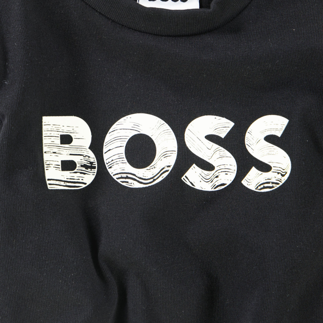 Boss Bébé Garçons T-shirt Noir