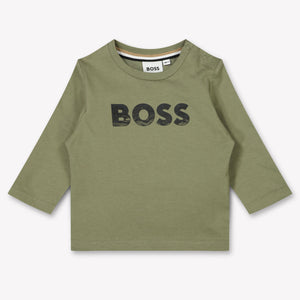 Boss Bambino Ragazzi Maglietta dentro Esercito