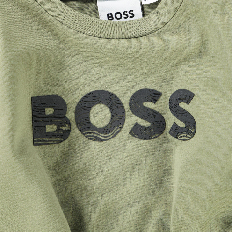 Boss Baby Jungen T-Shirt Armee