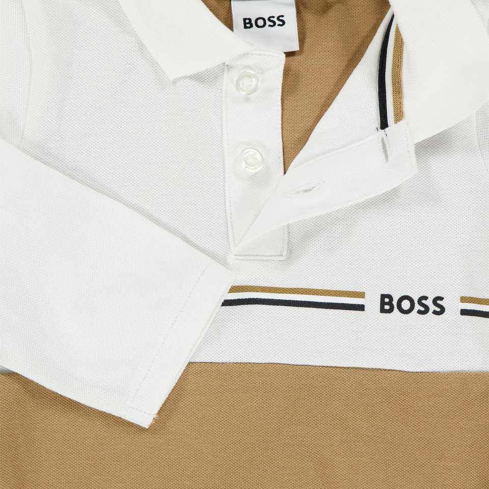 Boss Baby Jongens Polo In Camel