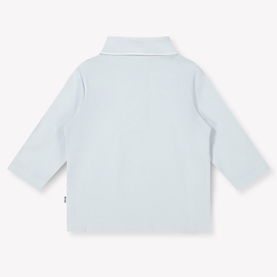 Boss Bébé Garçons Polo Bleu Clair