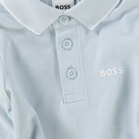 Boss Bébé Garçons Polo Bleu Clair