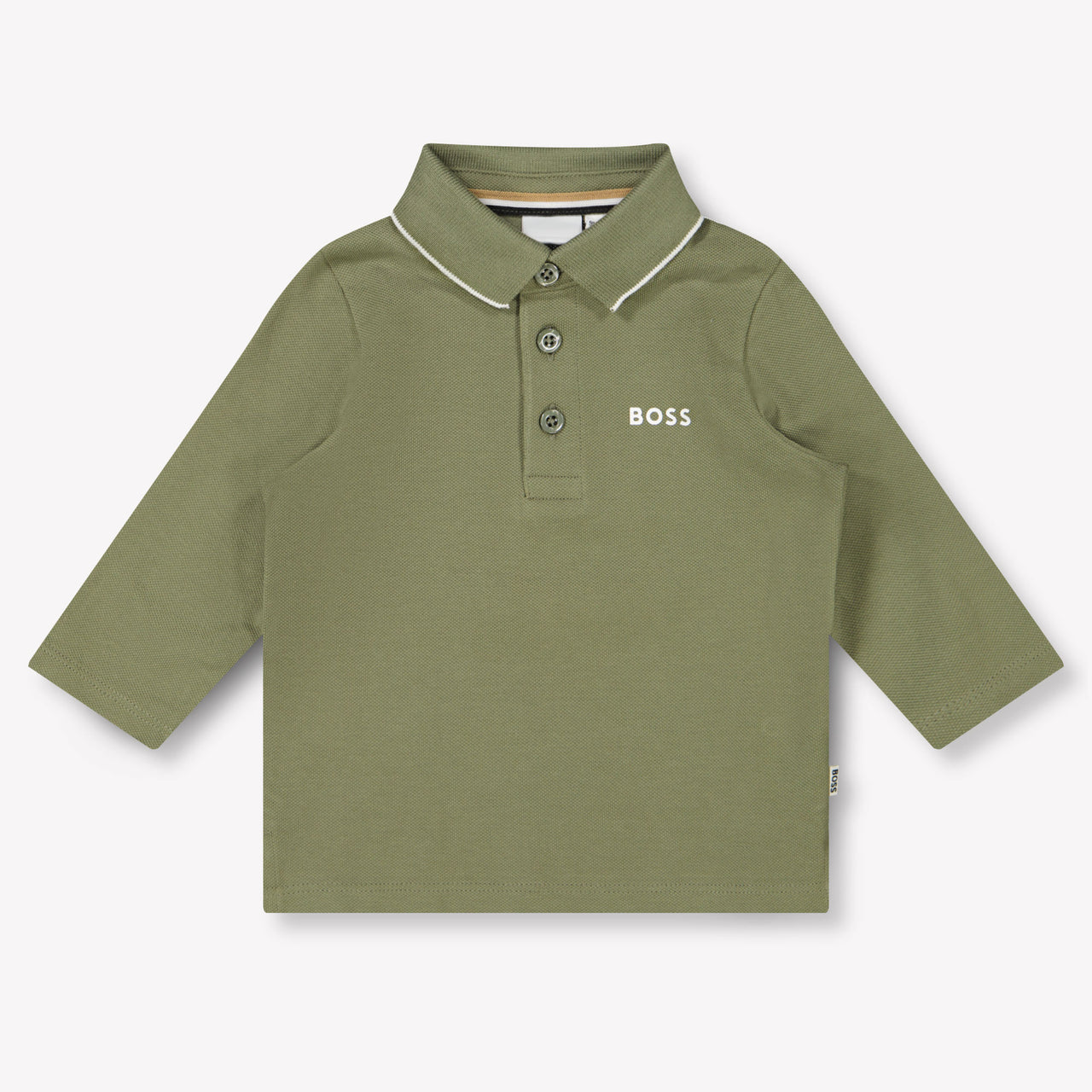 Boss Baby Jungen Polo Armee