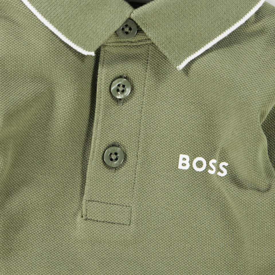 Boss Bébé Garçons Polo Armée