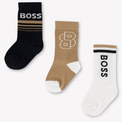 Boss Bébé Garçons Faire des chaussettes Noir
