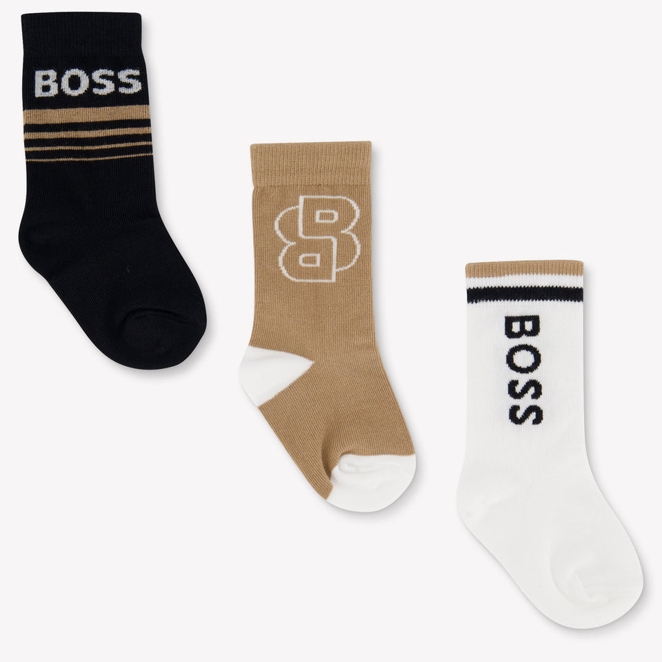 Boss Bébé Garçons Faire des chaussettes Noir