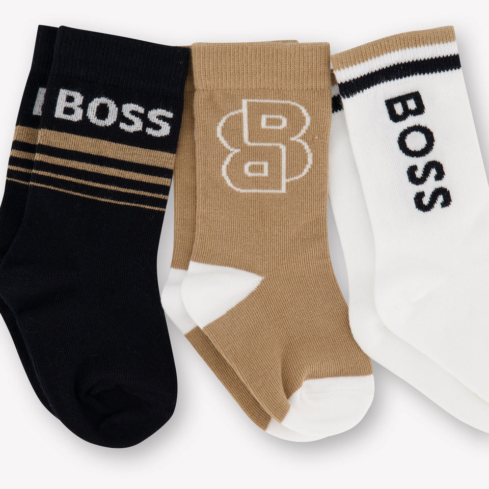 Boss Bébé Garçons Faire des chaussettes Noir