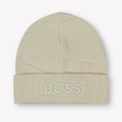 Boss Bébé Garçons Chapeau en blanc