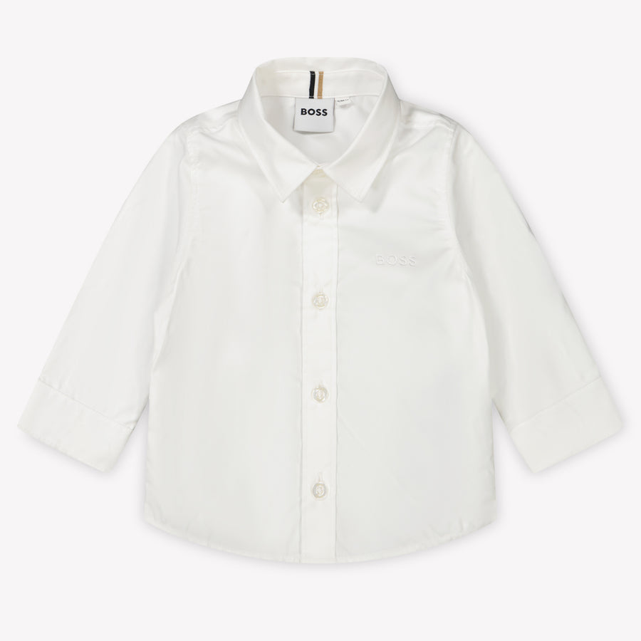 Boss Bébé Garçons Chemisier Blanc