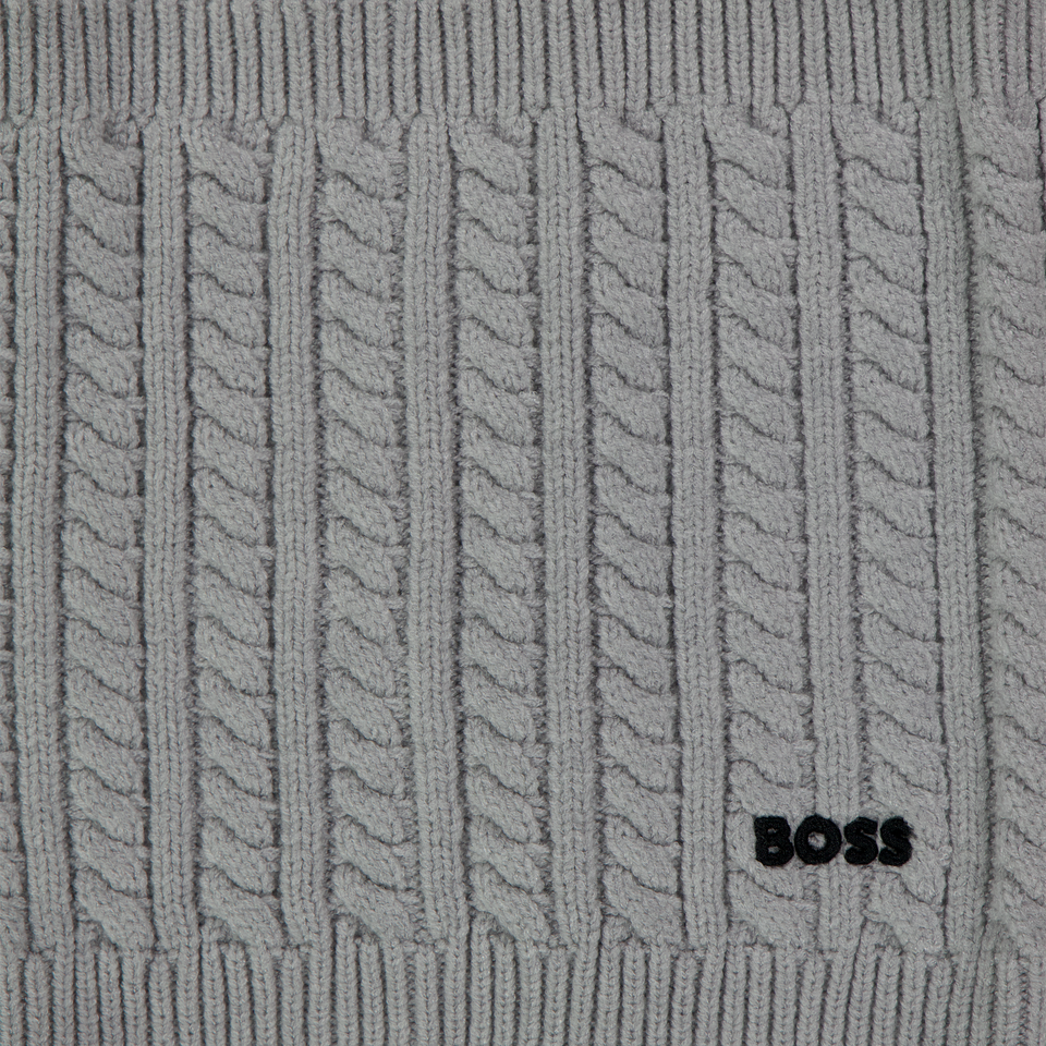 Boss Bébé Garçons Foulard Gris