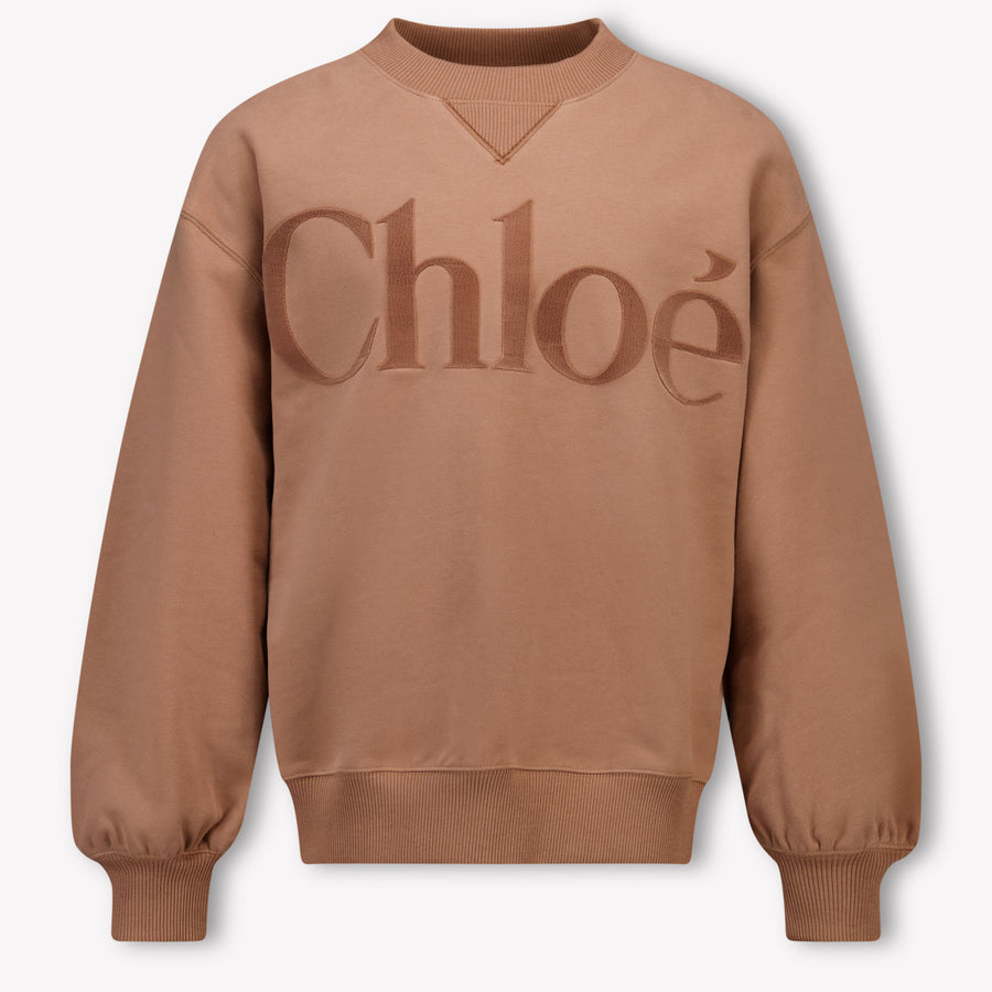Chloe Kinder Mädchen Pullover Hellbraun
