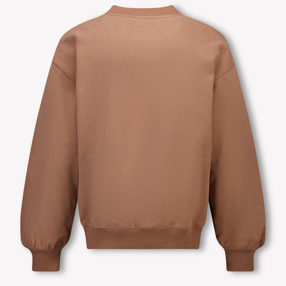 Chloe Niño Chicas Suéter en Marrón Claro